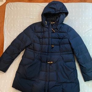 Kimi+Kai blue maternity jacket
